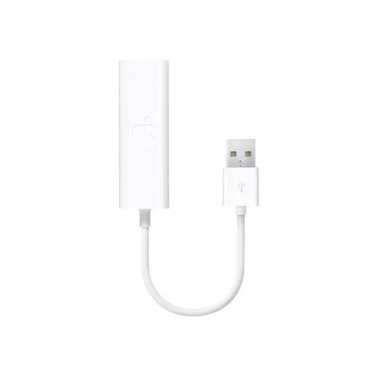 Apple Usb To Ethernet Adapter - 100 Mbps / Rj-45 / Usb 2.0 - White